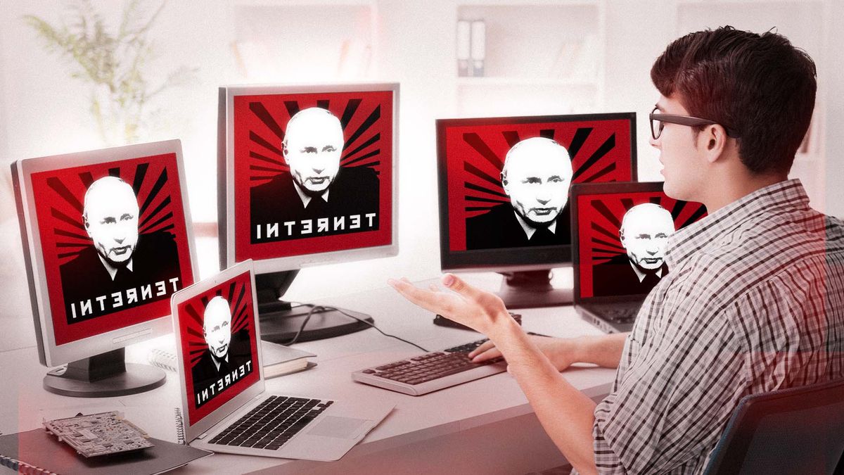 Odpojení internetu by ranilo ruskou ekonomiku. Může jít o přípravu na útok